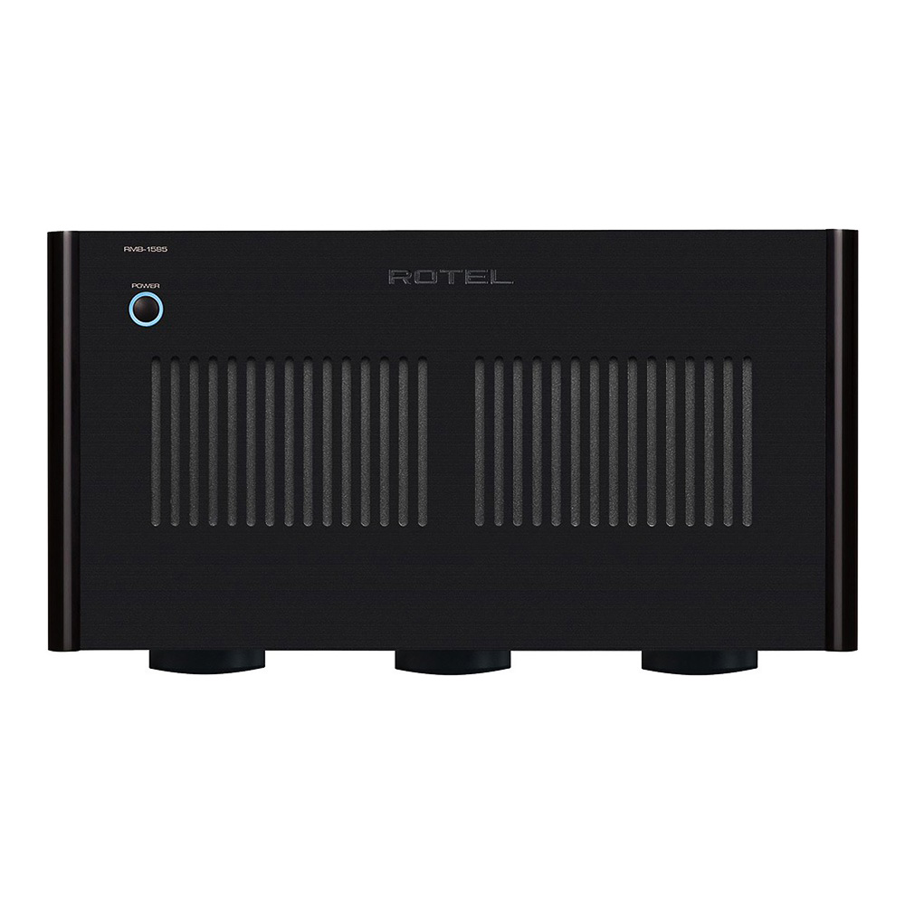 Ampli de puissance home cinéma Rotel RMB 1585 noir face avant