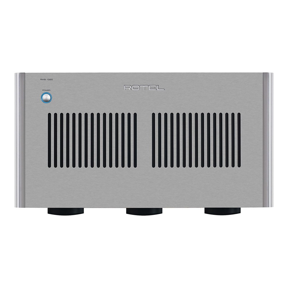Ampli de puissance home cinéma Rotel RMB 1585 silver face avant