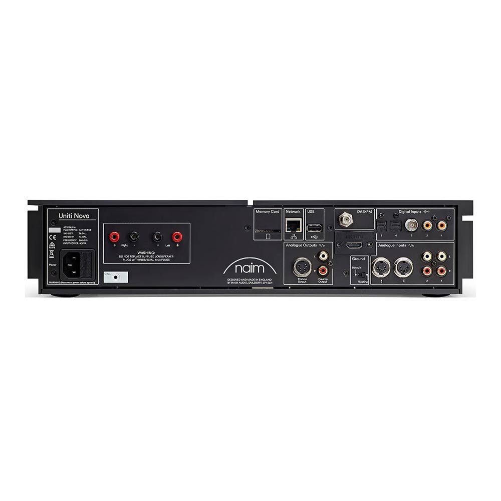 Naim Uniti Nova connectique 1
