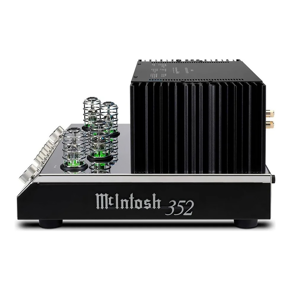 amplificateur intégré hybride McIntosh MA352 vu de coté