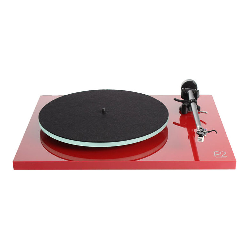 Rega Planar 2 rouge Vue de face