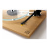 Rega Planar 3 chêne clair vue rapprochée