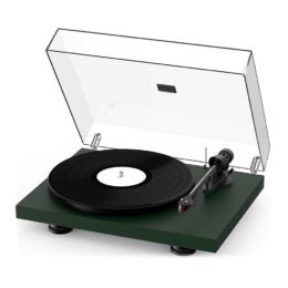 Pro Ject Debut Carbon EVO satine vert sapin capot