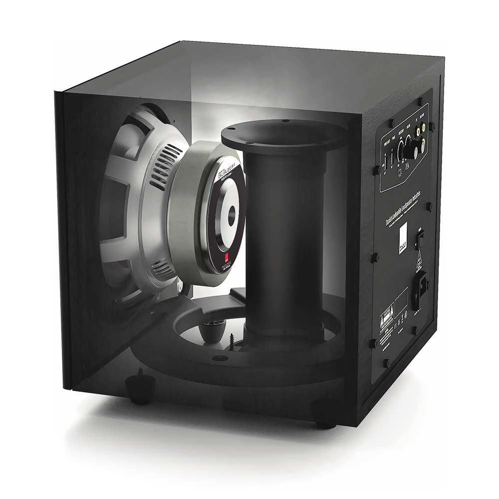 Vue intérieure du DALI Sub E 9 F