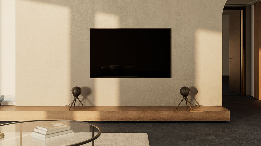 Vue d'ensemble des enceintes Devialet Phantom I 103 dB