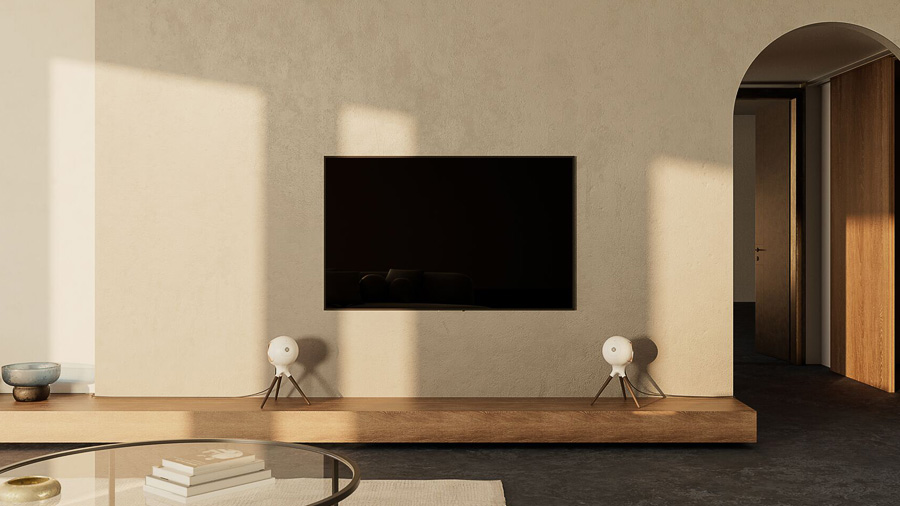 Vue d'ensemble des enceintes Devialet Phantom I 108 dB