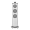 Bowers Wilkins 804 D4 blanc satin vue avant grille