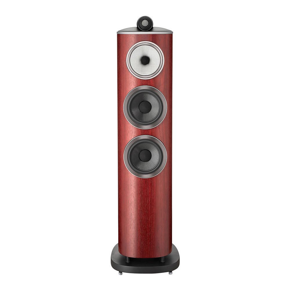 Bowers Wilkins 804 D4 bois de rose vue avant