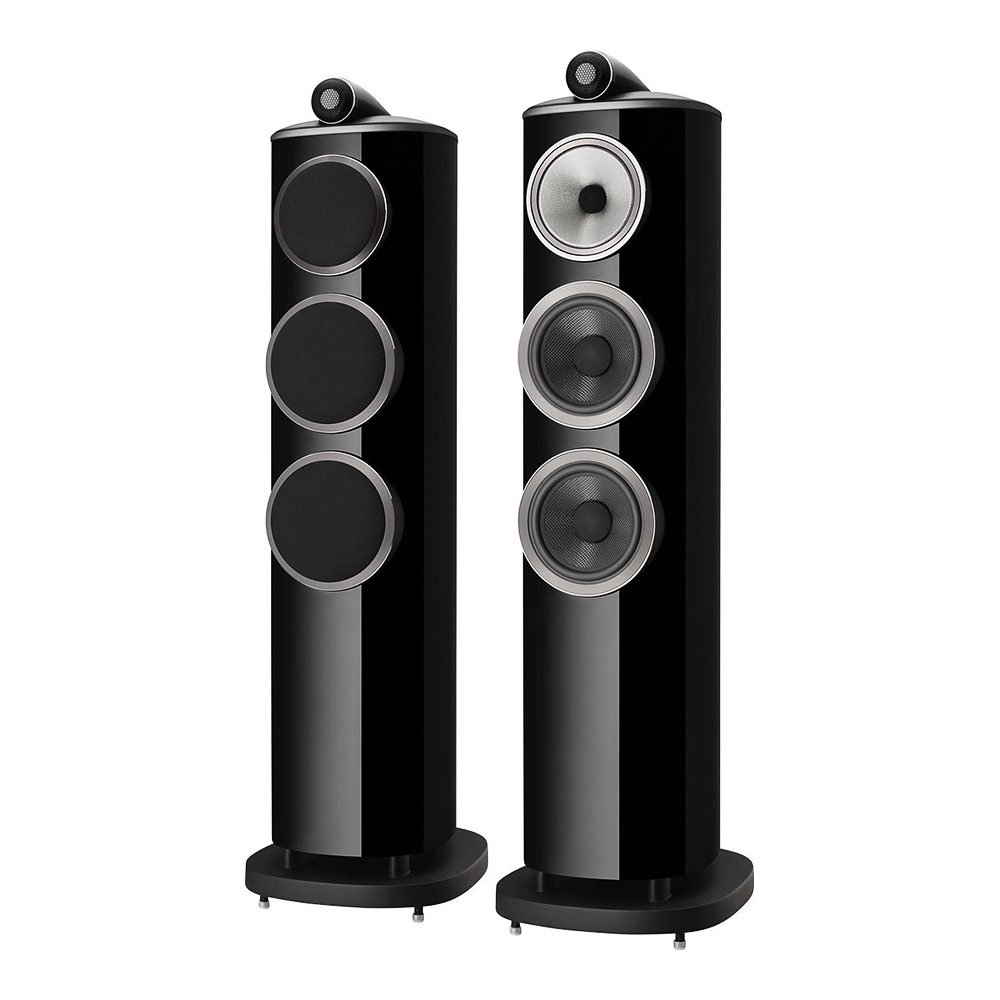 Bowers Wilkins 804 D4 noir laque paire