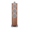 Bowers Wilkins 804 D4 noyer vue avant grille