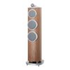 Bowers Wilkins 804 D4 noyer vue cote grille