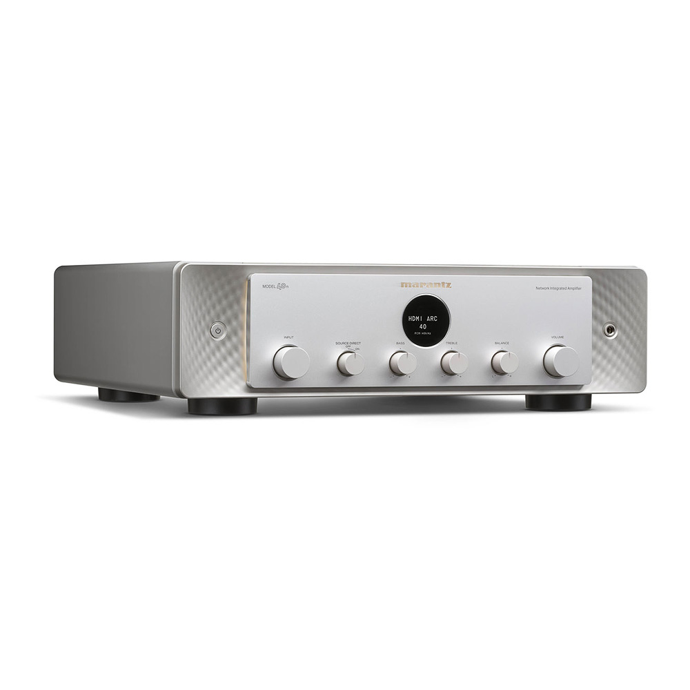 Marantz Model 40n silver vue oblique