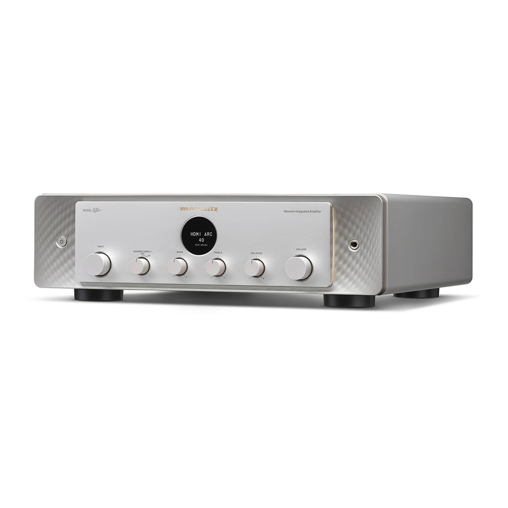 Marantz Model 40n silver vue oblique 2
