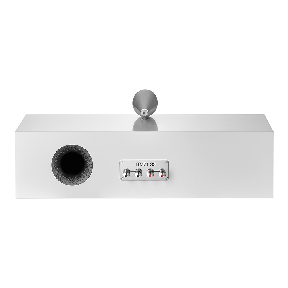 Bowers Wilkins HTM71 S3 blanc face arriere