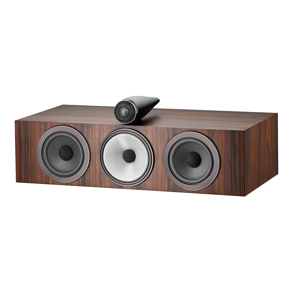 Bowers Wilkins HTM71 S3 moka face avant oblique