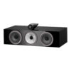 Bowers Wilkins HTM71 S3 noir face avant oblique