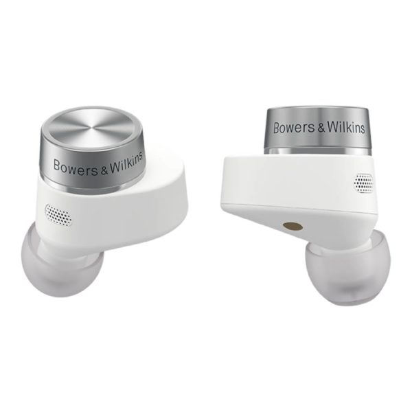 Bowers Wilkins Pi7 S2 blanc canvas vue de cote
