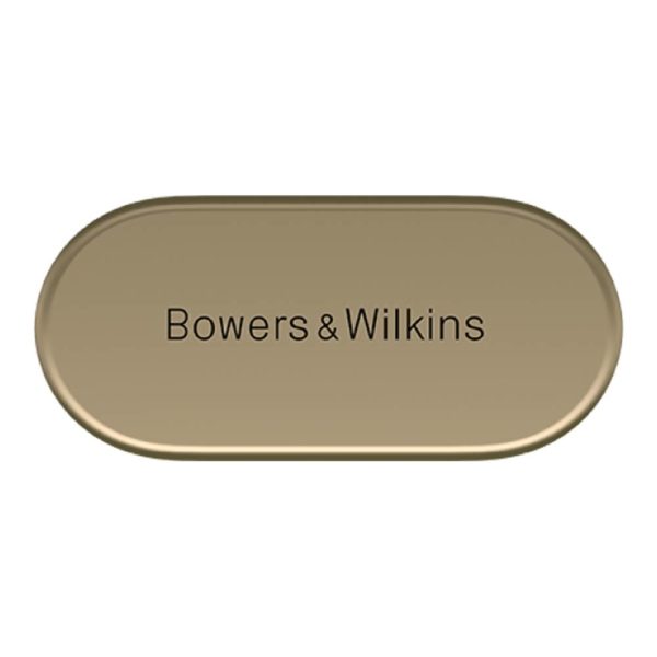 Bowers Wilkins Pi7 S2 bleu nuit chargeur vue dessus