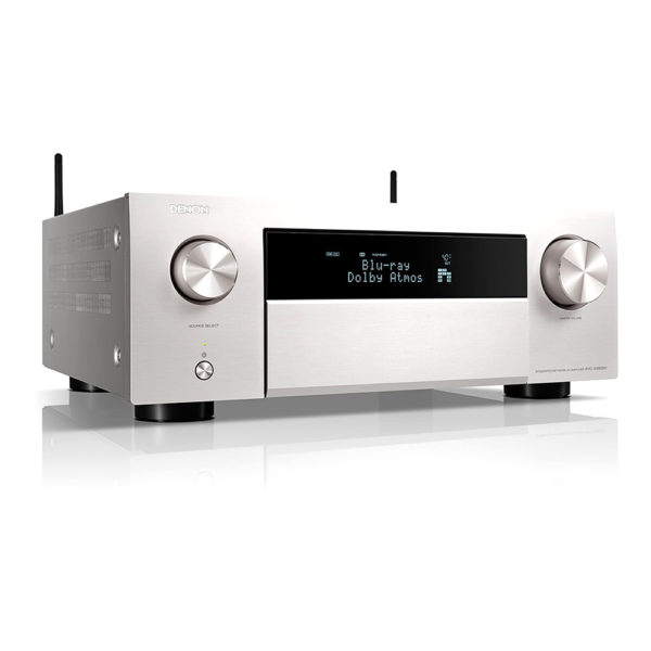 Denon AVC X4800H gris vue oblique 2