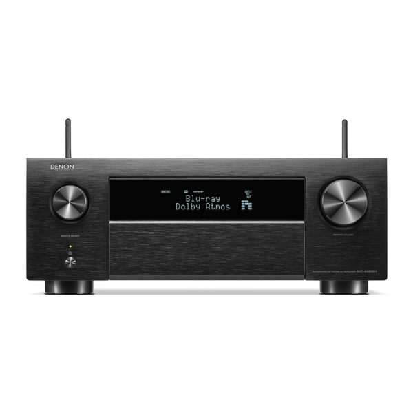 Denon AVC X4800H noir face avant