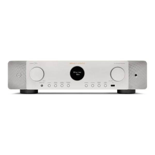 Marantz Cinema 70s silver gold face avant