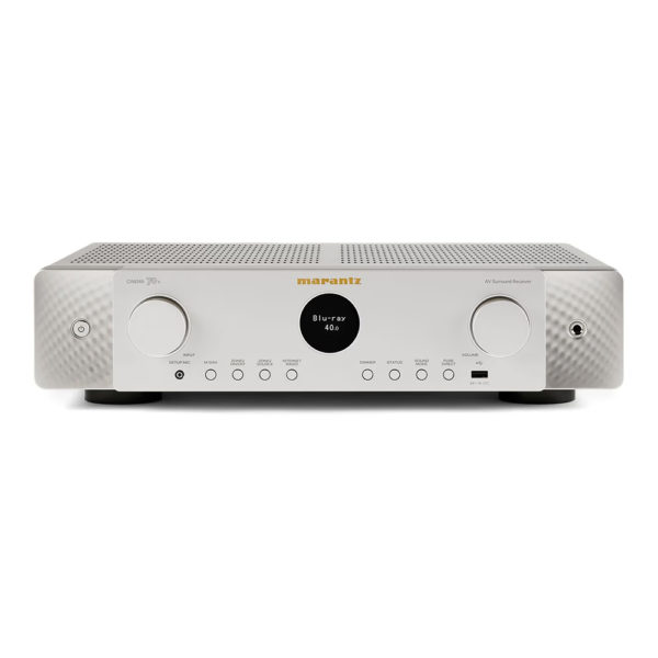 Marantz Cinema 70s silver gold face avant ambiee