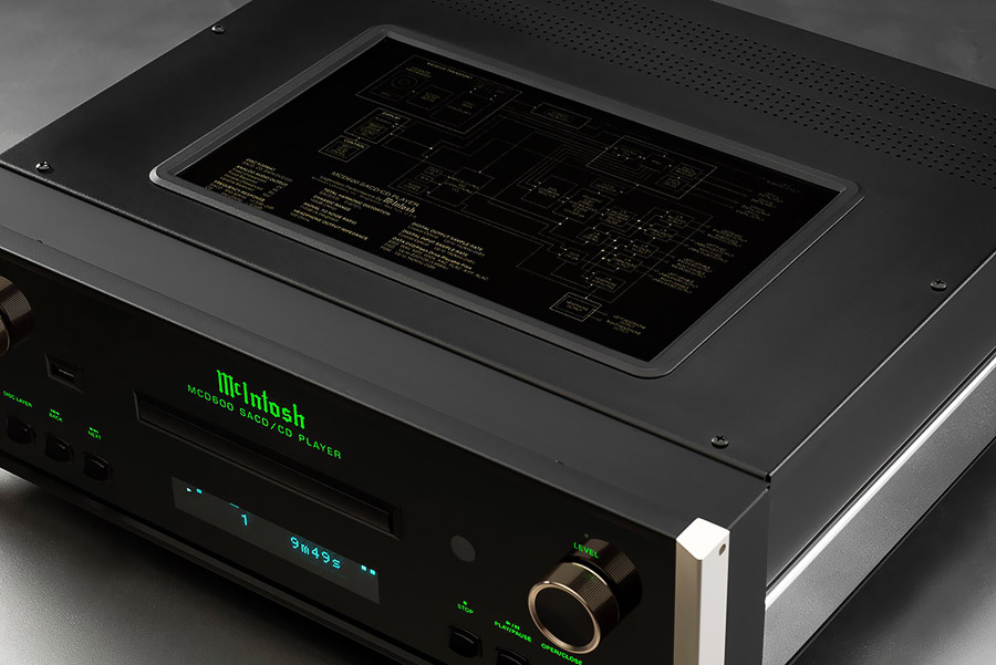 Lecteur CD McIntosh MCD600 galerie vue 1