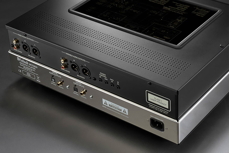 Lecteur CD McIntosh MCD600 galerie vue 2