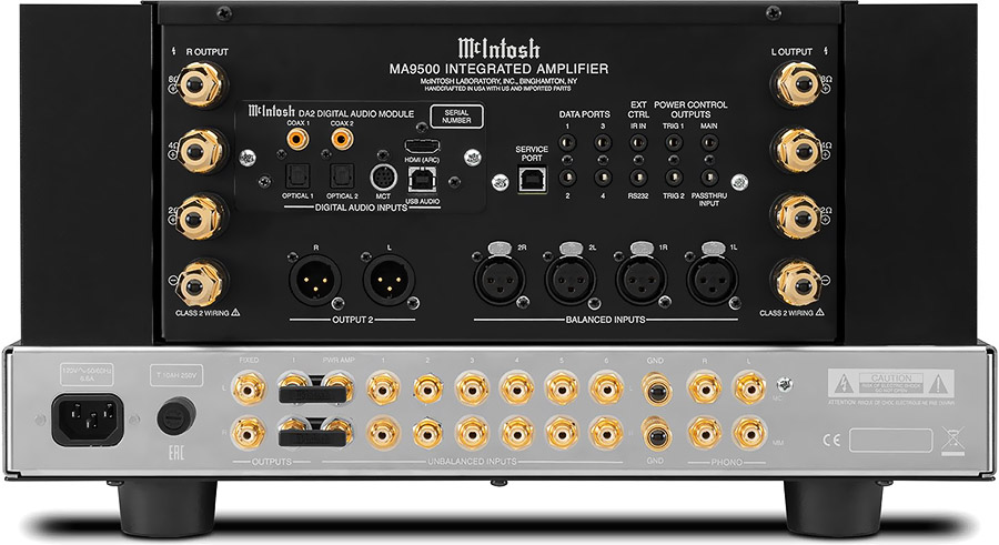 McIntosh MA9500 connectique