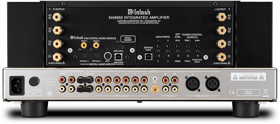 mcintosh ma8950 connectique