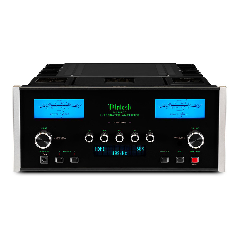 Amplificateur intégré McIntosh MA8950 face avant