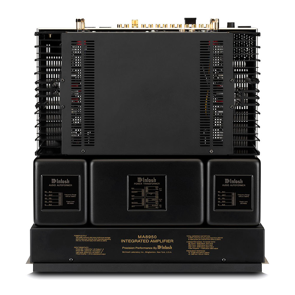 mcintosh ma8950 vue du dessus