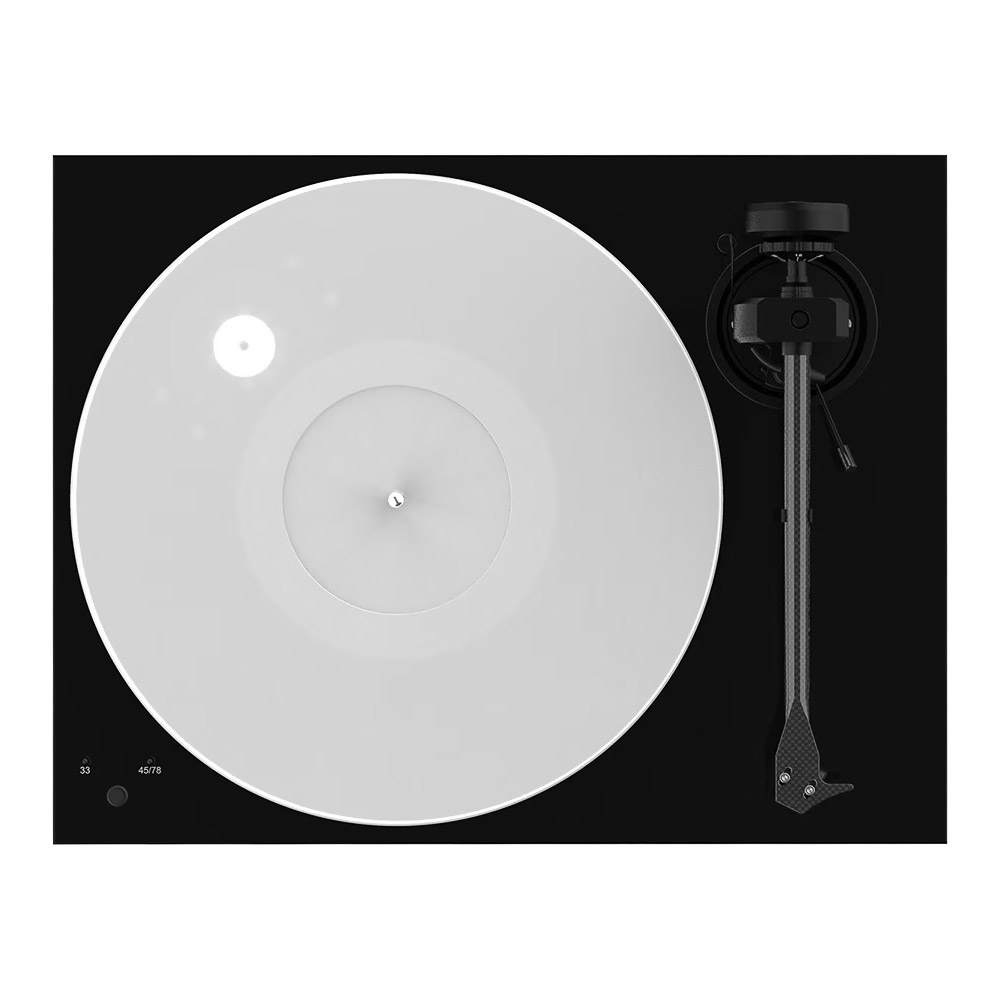 Pro Ject X1 B noir laqué vue dessus