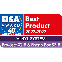 Pro Ject X2 B eisa award