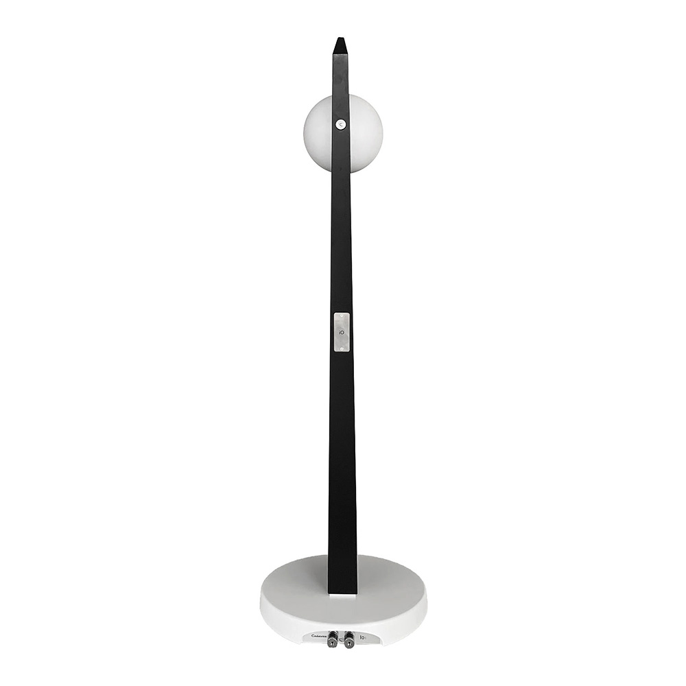 Cabasse IO3 sur pied noir et blanc vue arrière