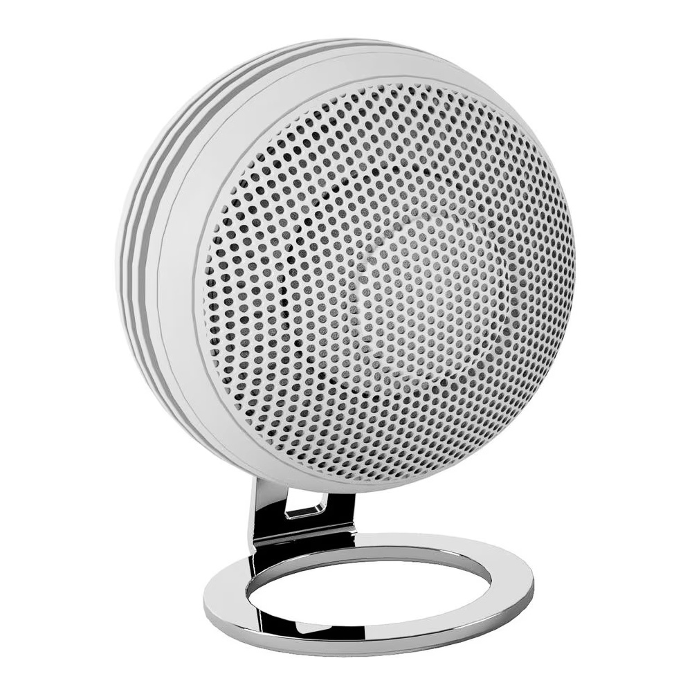 Cabasse The Pearl Keshi 2.1 System blanc perle enceinte vue de coté