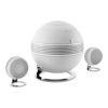 Cabasse The Pearl Keshi 2.1 System blanc perle vue de coté