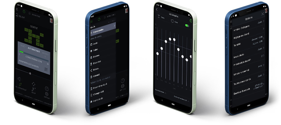 Application Denon AVR Remote pour contrôle Denon DRA 900H