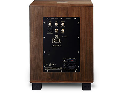 Connectique du REL Classic 98