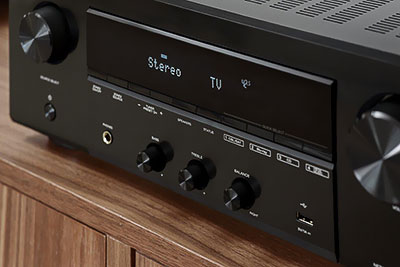 Design élégant du Denon DRA 900H