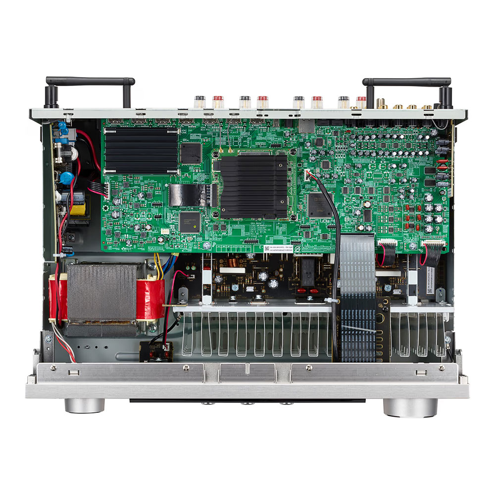 ampli tuner stéréo Denon DRA 900H silver vue intérieure