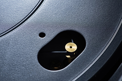 anneau d'amortissemen interne du plateau en aluminium de la Pro Ject A2