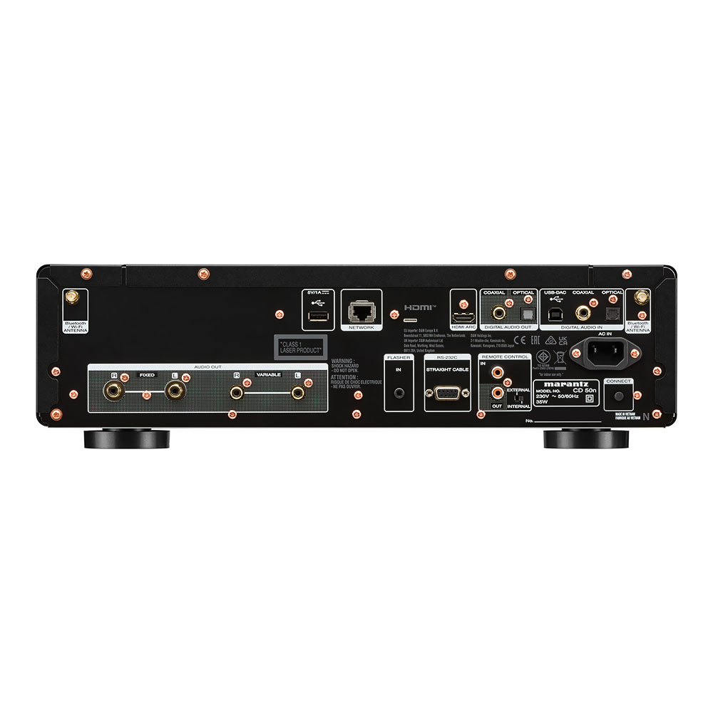 Marantz CD50N noir face arrière