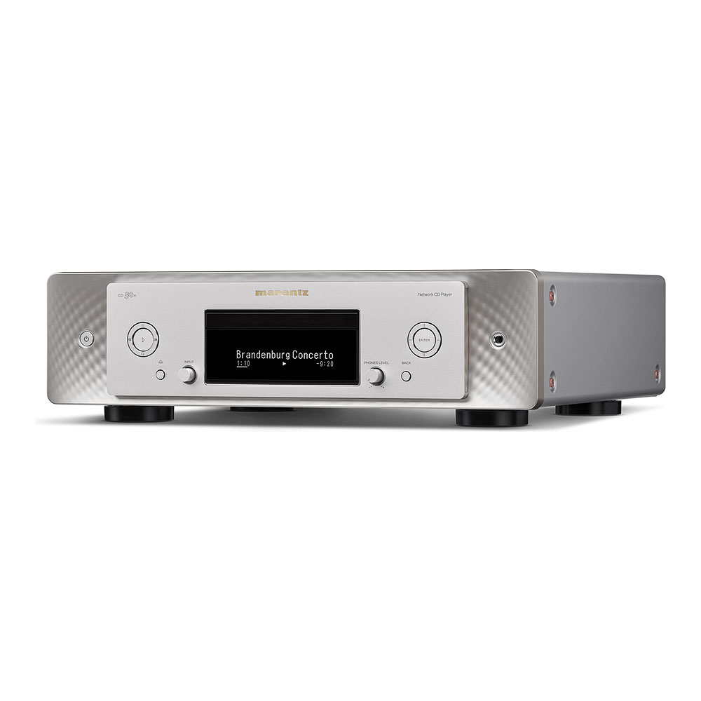 Marantz CD50N silver gold face avant droite