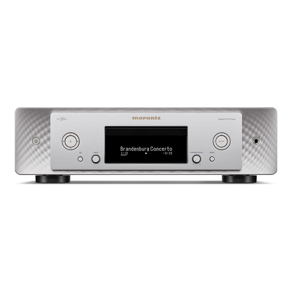 Marantz CD50N silver gold face avant