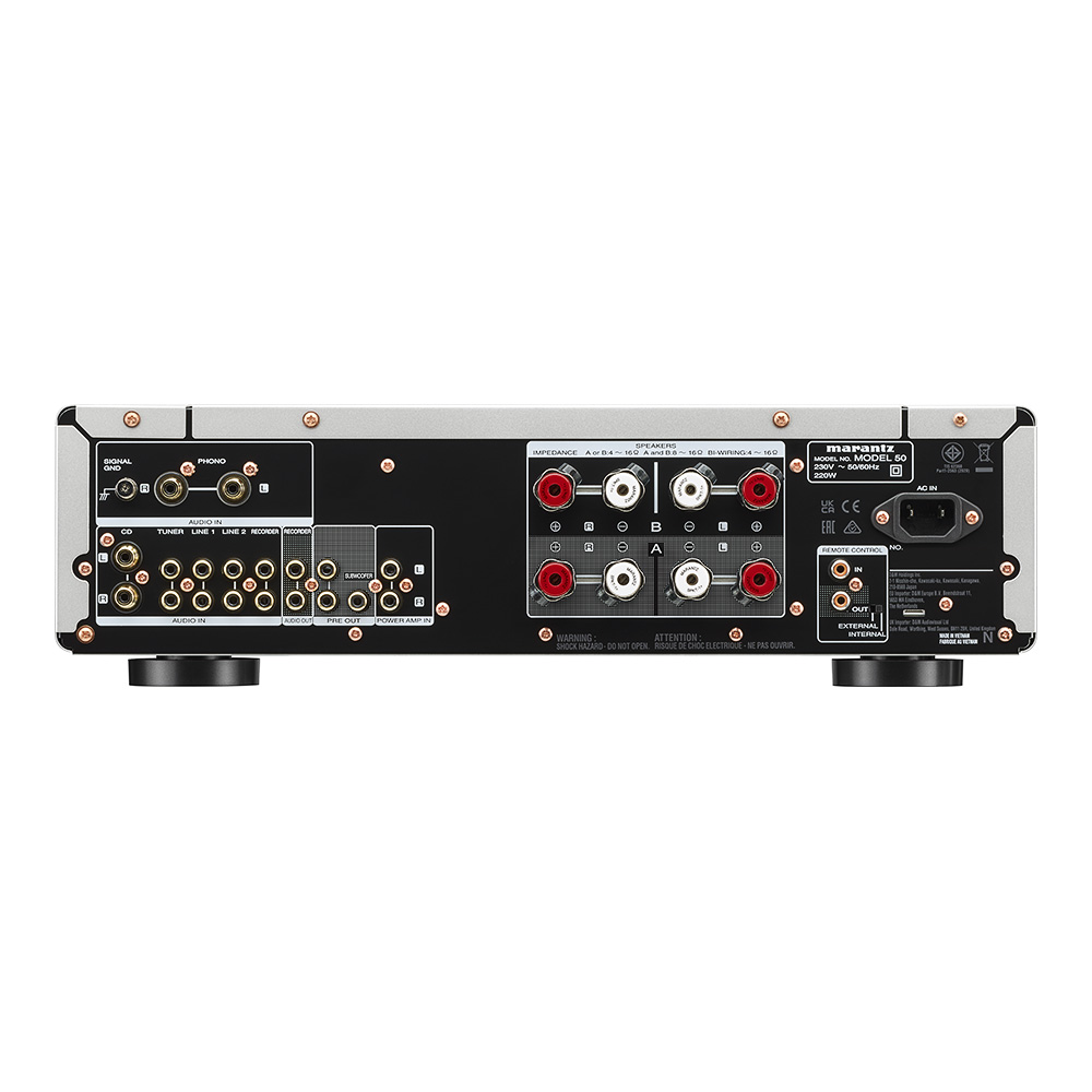 Marantz Model 50 silver gold face arrière