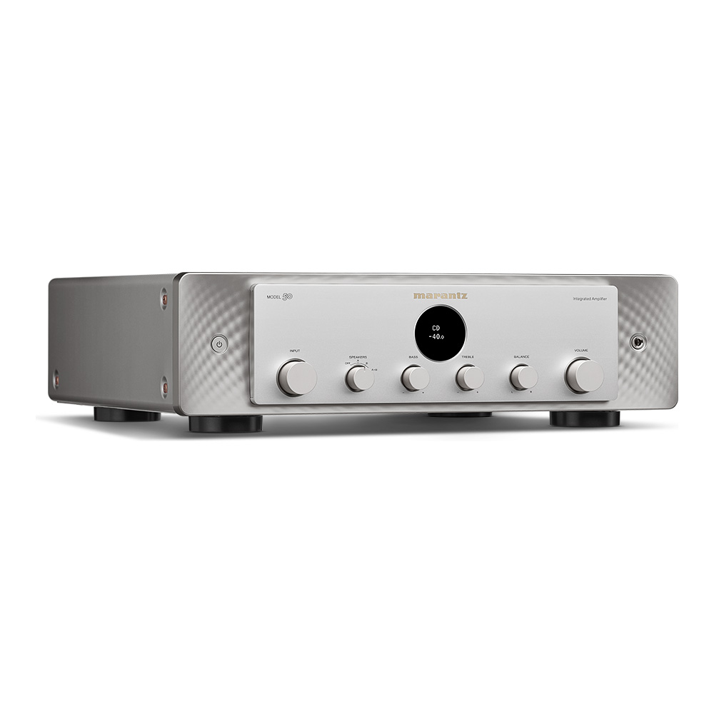 Marantz Model 50 silver gold face avant droite