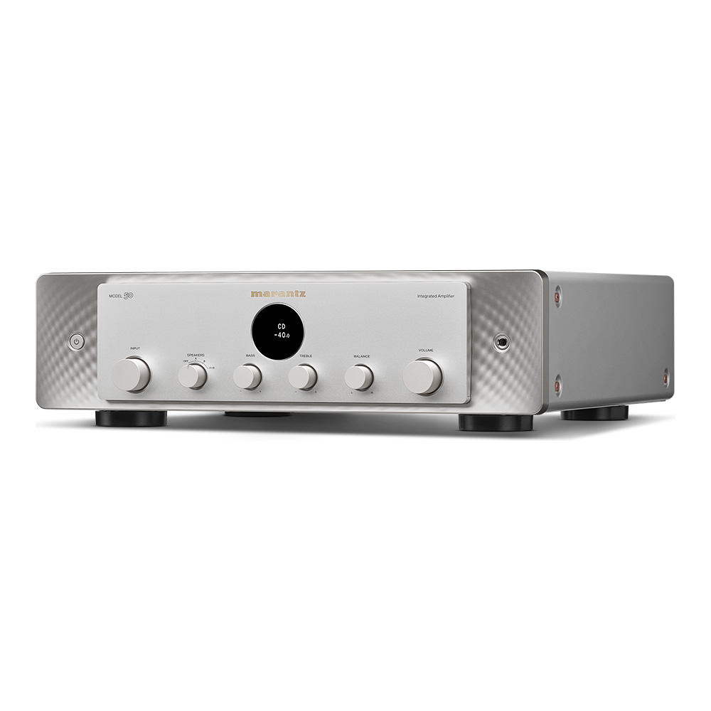 Marantz Model 50 silver gold face avant gauche