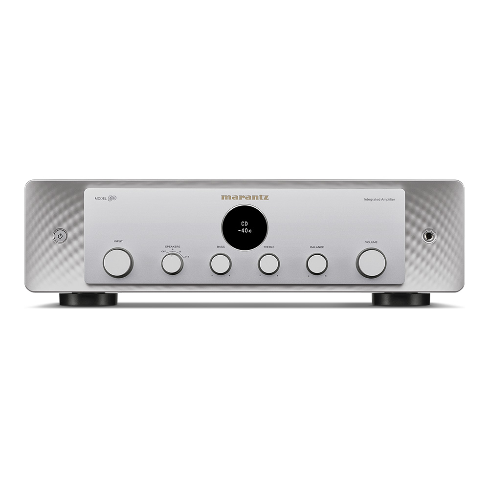 Marantz Model 50 silver gold face avant