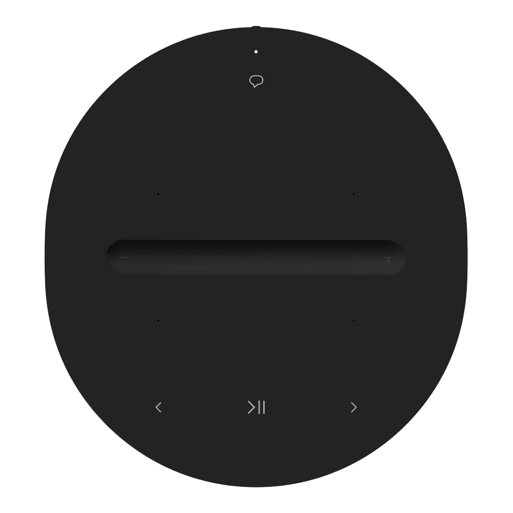 Sonos Era 100 noir vue dessus